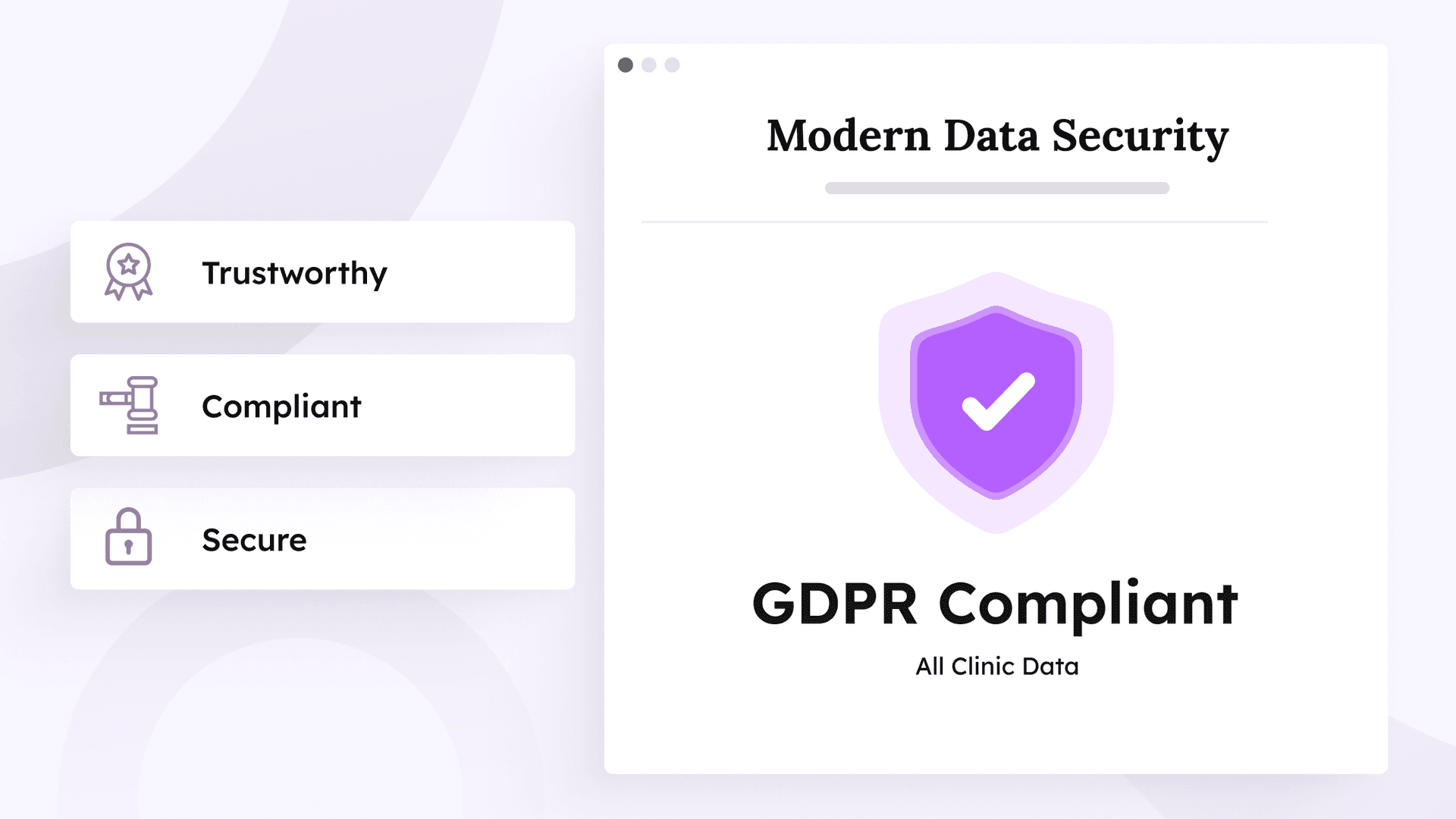 Visual representation of Cog Dental's multi-layered security approach
